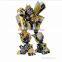 Bumblebee robot 3d paper model toy cardboard puzzle