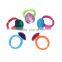 Colorful kids decorative waterdroppearl ring accessory customized for promotion