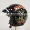 Three-quarters helmet with helmet peak