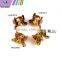 Classic animal print plastic small jaw hair claw clip
