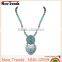 New arrival handmade turquoise beads short necklace