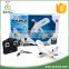 2.4G 2 channel remote control toy glider plane for children