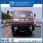ChuFeng 8X4 flat plate transport truck/ flatbed container transport trailer