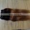 Machine made weft hair