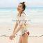 Women New Hollow Crochet Bikini Swimwear Cover Up Beach Top Blouse Dress