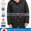 Super-light two-way zip front with snap storm flap fittness down womens jacket