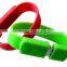 manufacture supply silicone bracelet custom shape soft PVC 8GB USB