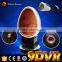 Newest 9d Egg Virtual Reality New Entertainment Machine Vr Egg Cinema with Interactive Games for Sale