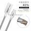2016 Newest Zinc Alloy Micro USB Cable Data Sync charger cable fashinonal design wholesale