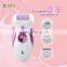 Rechargeable 4 in 1 8 Hours Charge Foot Callus Remover/epilator/lady Shaver/hair Clipper