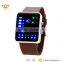 Hotting water proof smart android alloy watch case big face watch display 7015B