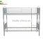 Metal twin sleeper bed /metal bunk bed with bending side rails
