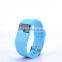Fashinable silicone smart bluetooth bluetooth pedometer bracelet sport fitness wristband