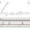 perfect movable belt conveyor of series HQ for mineral processing