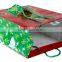 Wholesale handmade custom glitter christmas gift paper shopping bags