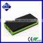 Factory direct 4 USB solar battery charger portable power bank rechargeable 20000mah power bank