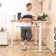 Adjustable height computer table for sitting and standing in office/commercial