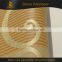 3d gold new designer wallpaper made in china