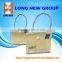 Small Size Clear Plastic PVC Button Closure Bag with handle