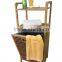 2015 hot sell bamboo bathroom vanity cabinet