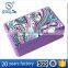EVA High density eco printing yoga blocks, high resilience yoga brick, foam block cheap