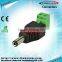 Audio video application L type 5.5x2.1mm male dc power connector