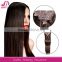 customized full head clip in remy hair extensions 7 piece