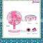 JY504 mini DC 5V environmental frienfly voice controled fan with swing function