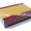 High Quality Customized Made-in-china Varnished Wooden Box With Metal Plate