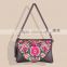 Genuine leather embroidery bags for girls wholesale crossbody bags