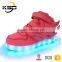 Little Model Kids Shoes With Sound lights for kids Led Shoes