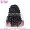 Human Hair Wig Virgin Brazilian Natural Color Curly Upart Wig Human Hair Topper Wig