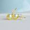 Fashion Fresh Water Pearl Bridal Jewellery Genuine Silver Pearl Earrings Canada