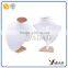 Beautiful white pu leather long necklace display stand