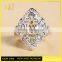 Jingli Jewelry Women Wedding Ring With Orange Stone (YJ-433)