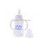 Popular Gourd Shape 260ML Baby Feeding Bottle With Liquid Silicone Pacifier