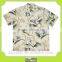 custom-made soft fashion printed men's hawaiian shirt