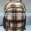 2016 Fashion & Concise Plaid Sport Backpacks for Outdoor Activities,brown,YX-SP-04