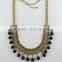 Temperament Black Pearl Gold Necklace