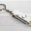metal swivel usb 4gb , keychain usb drive laser print ,engraved metal usb with 16GB from SZ factory