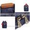 Kaukko foldable nylon bag travel backpack with microfiber