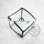 8*8*8cm geometric cube jewelry box air plant planter glass terrarium flower arrangement indoor gradening 0100040