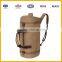 canvas Backpack Type travel bag barrel shaped bag Leisure hiking bag