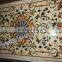 Italian Cream marble Pietra Dura Table Top, semi precious stone dinning tables