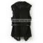 Winter 2015 Women 's clothing manufacturer Black Mature coats Fashion Faux fur gilets Customized