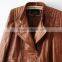 OEM Service New Arrivals Fashion Long Sleeves PU Leather Jackets Women Winter Autumn Jacket