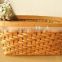 natural bamboo flower or storage basket