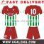 2016 Fashion Design Dri Fit Sublimation Football Jerseys Sports Soccer Jersey , Cheap Custom Footall Soccer Uniform