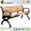 wooden long bench chair with natural feeling