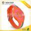 custom active colorful RFID silicone wristband